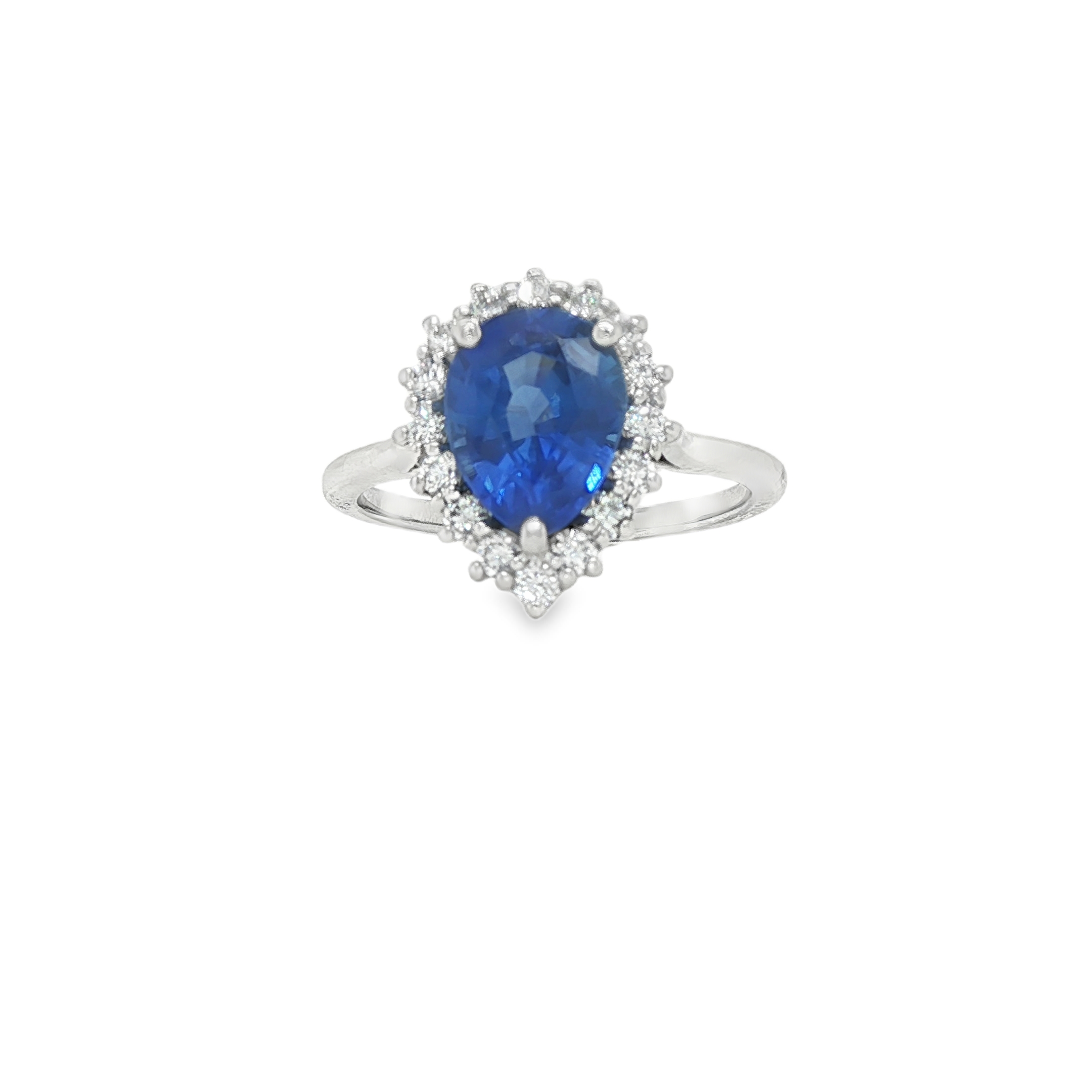 Sapphire and Diamond Ring