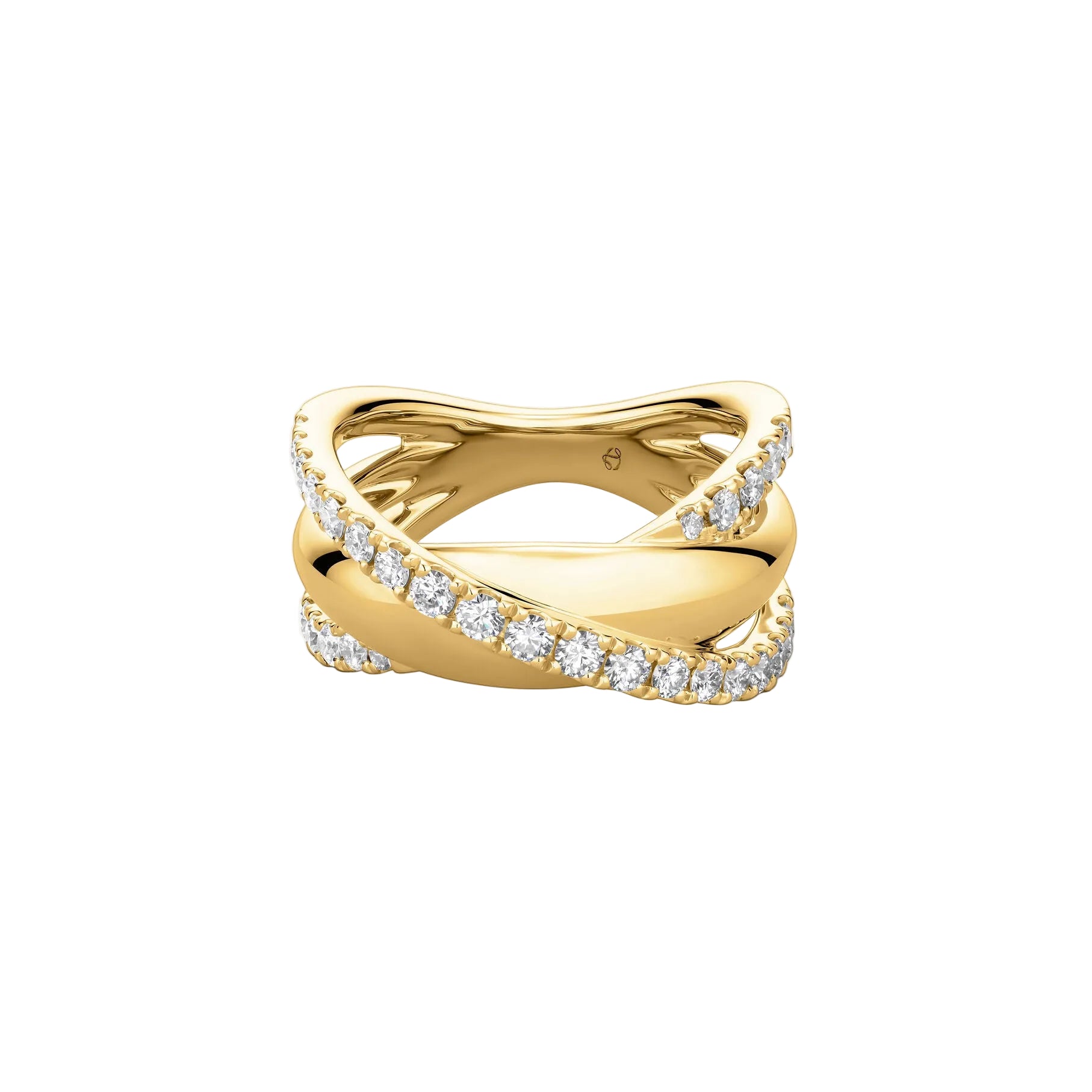 18KY Hearts On Fire Grace XX Ring