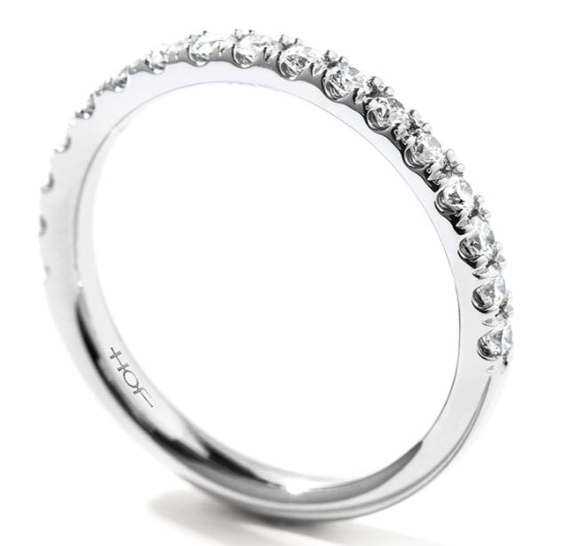 18KW "Acclaim" Diamond Wedding Band