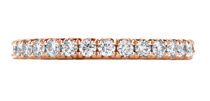 18KW "Acclaim" Diamond Wedding Band