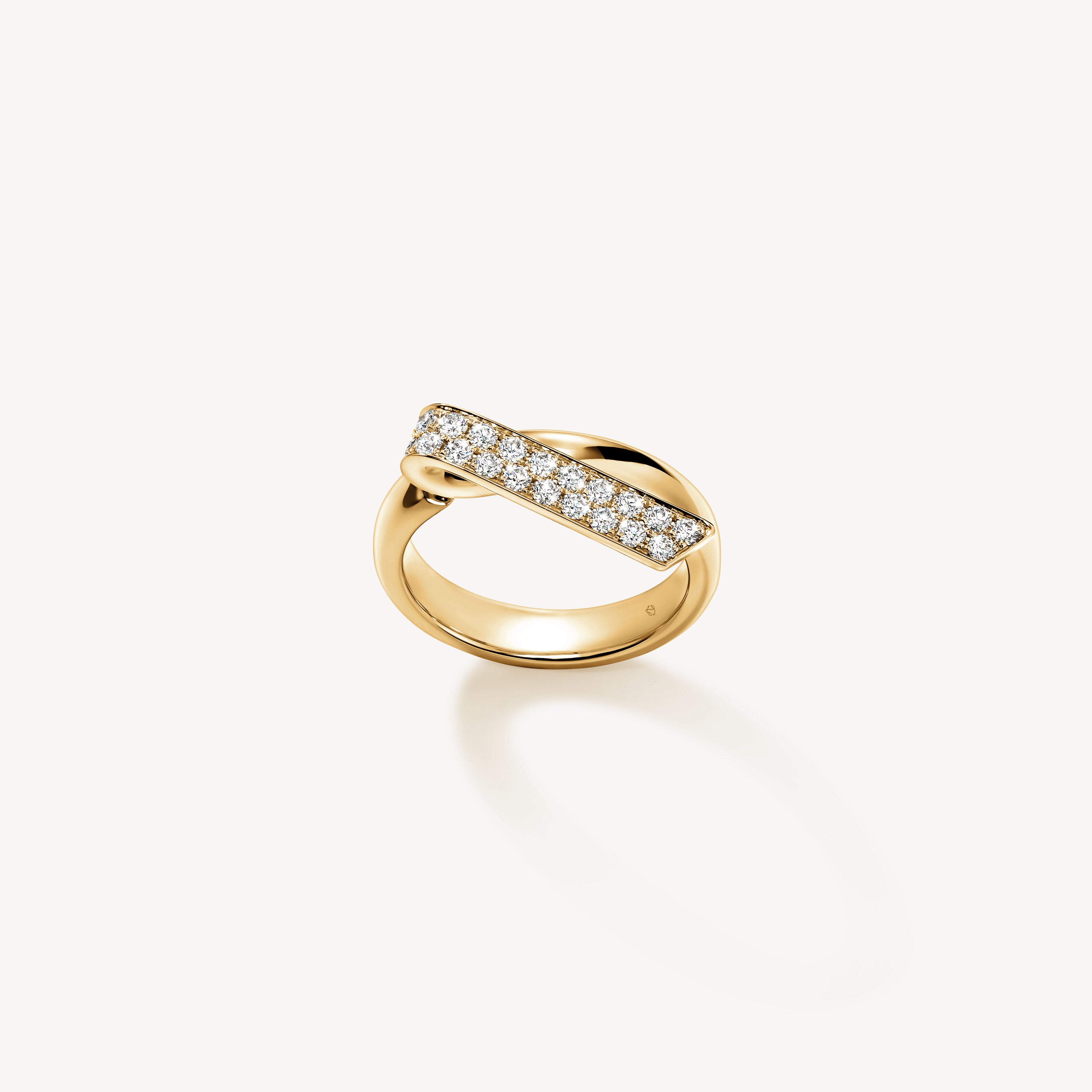 18KY Hearts On Fire Inside/ Out Flip Diamond Ring