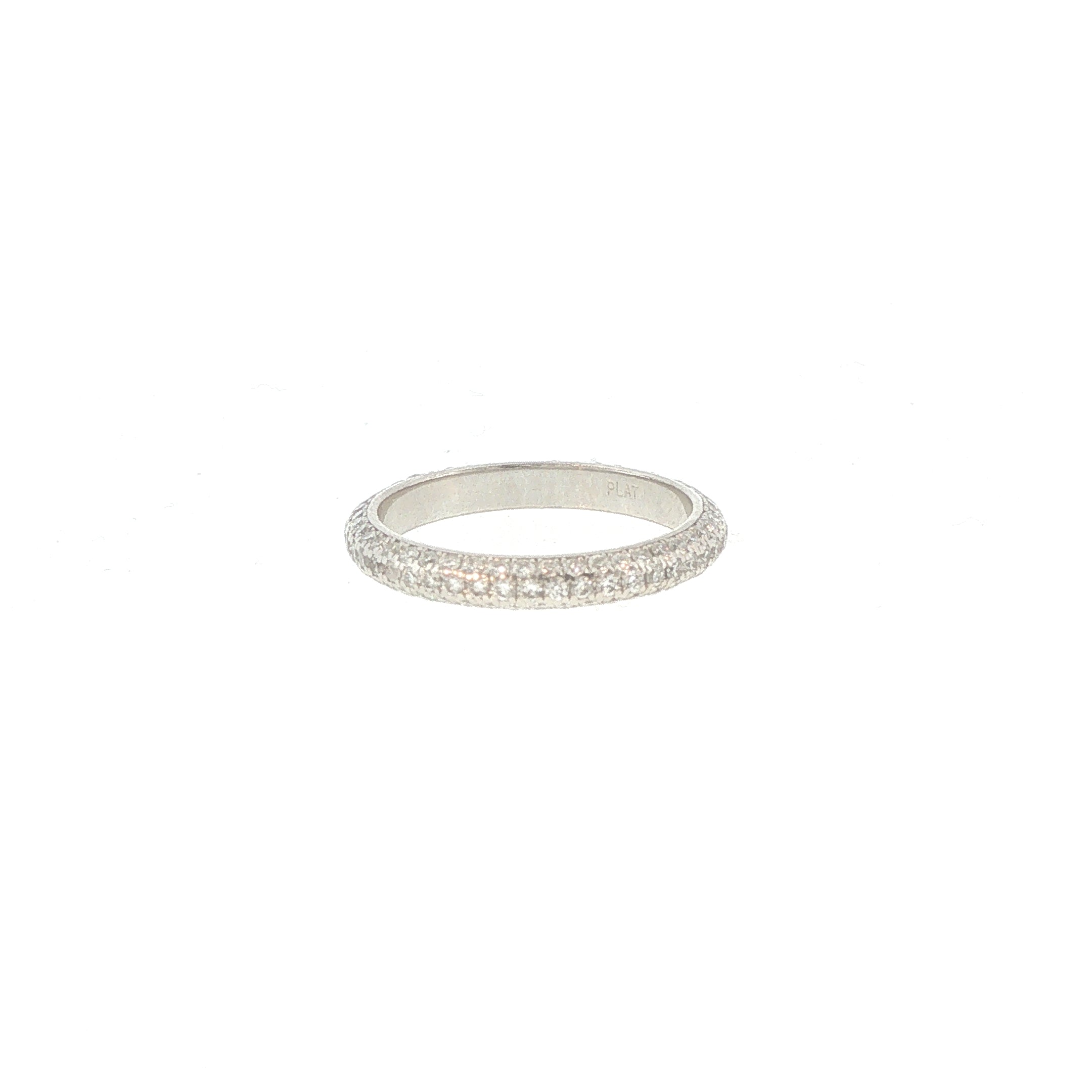 PLATINUM DIAMOND ANNIVERSARY RING