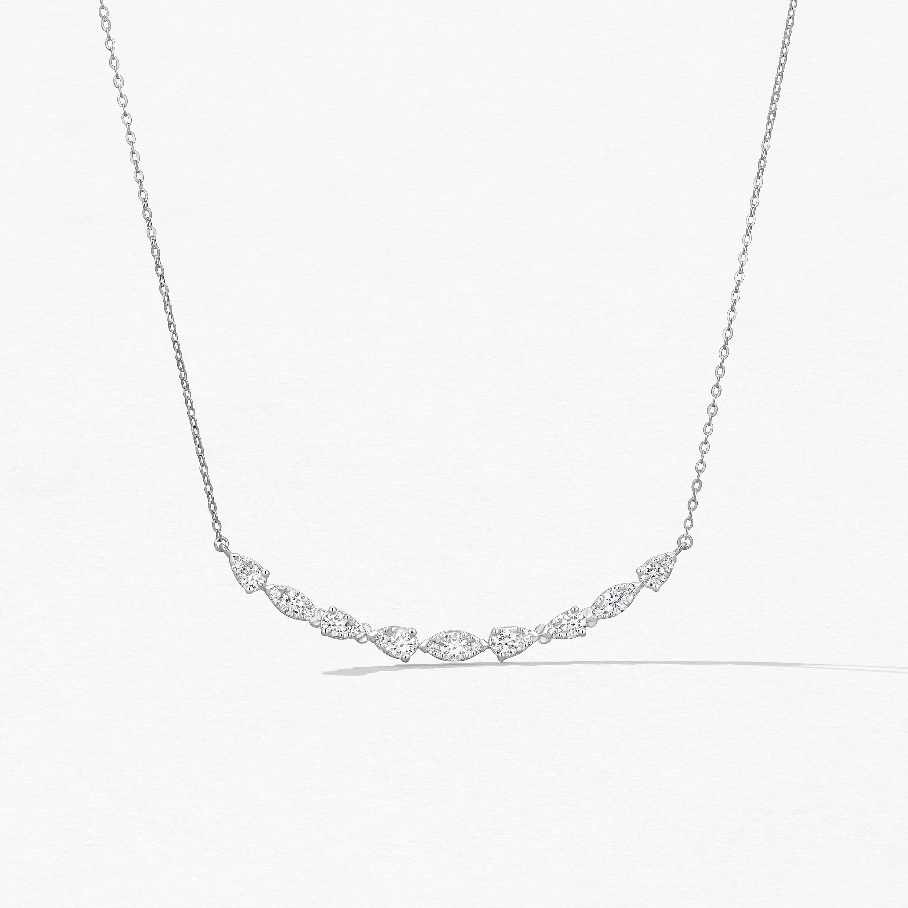18KW Hearts On Fire Aerial Dewdrop Diamond Pendant