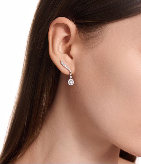 18KW Vela Drop Earrings