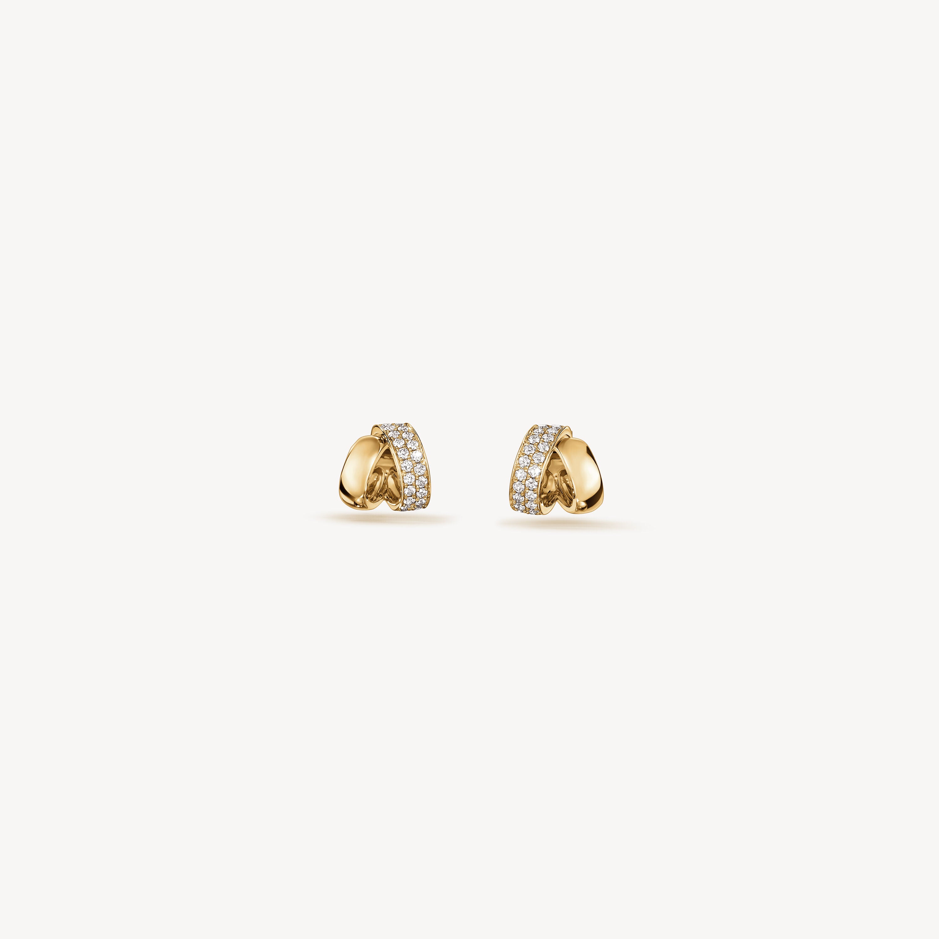 18KY Hearts On Fire Inside/ Out Flip Diamond Earrings