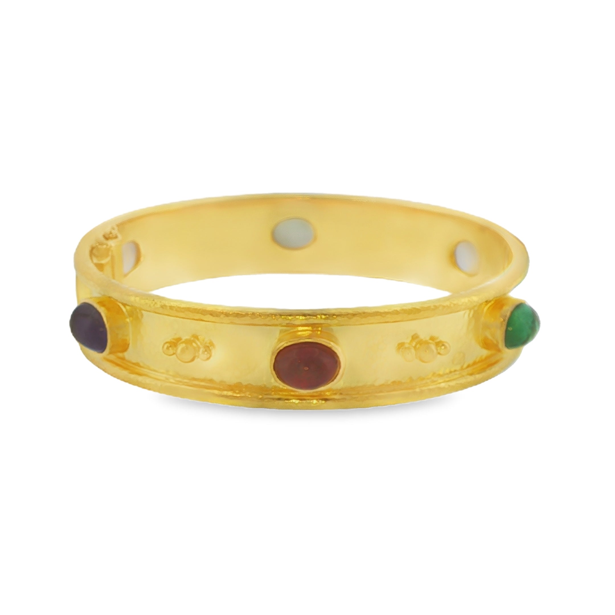19K YG ELIZABETH LOCKE BRACELET