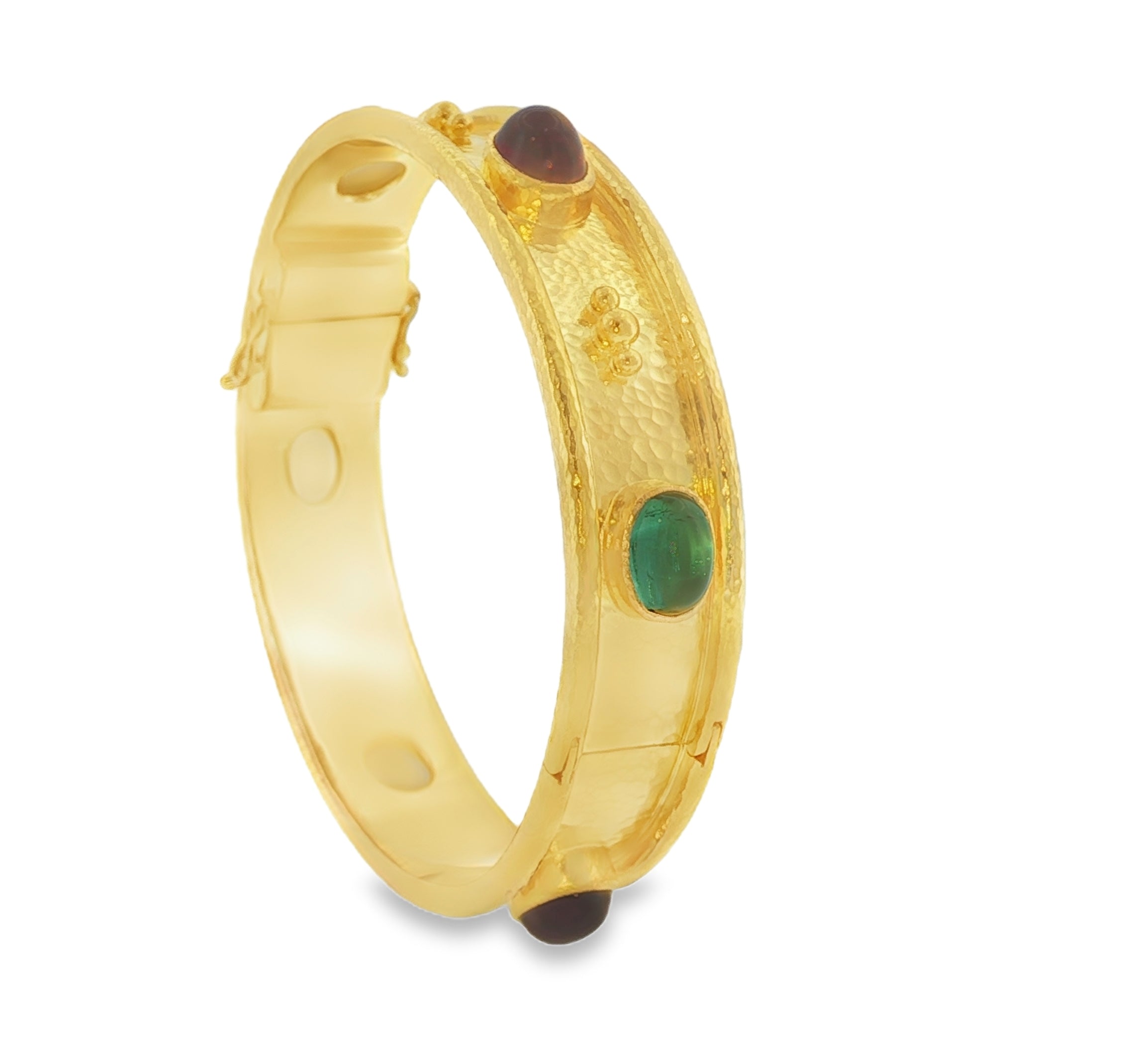19K YG ELIZABETH LOCKE BRACELET
