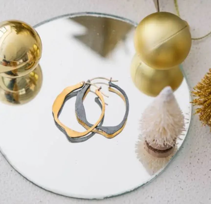 SS/24KY Kiki Earrings With Pave Diamonds