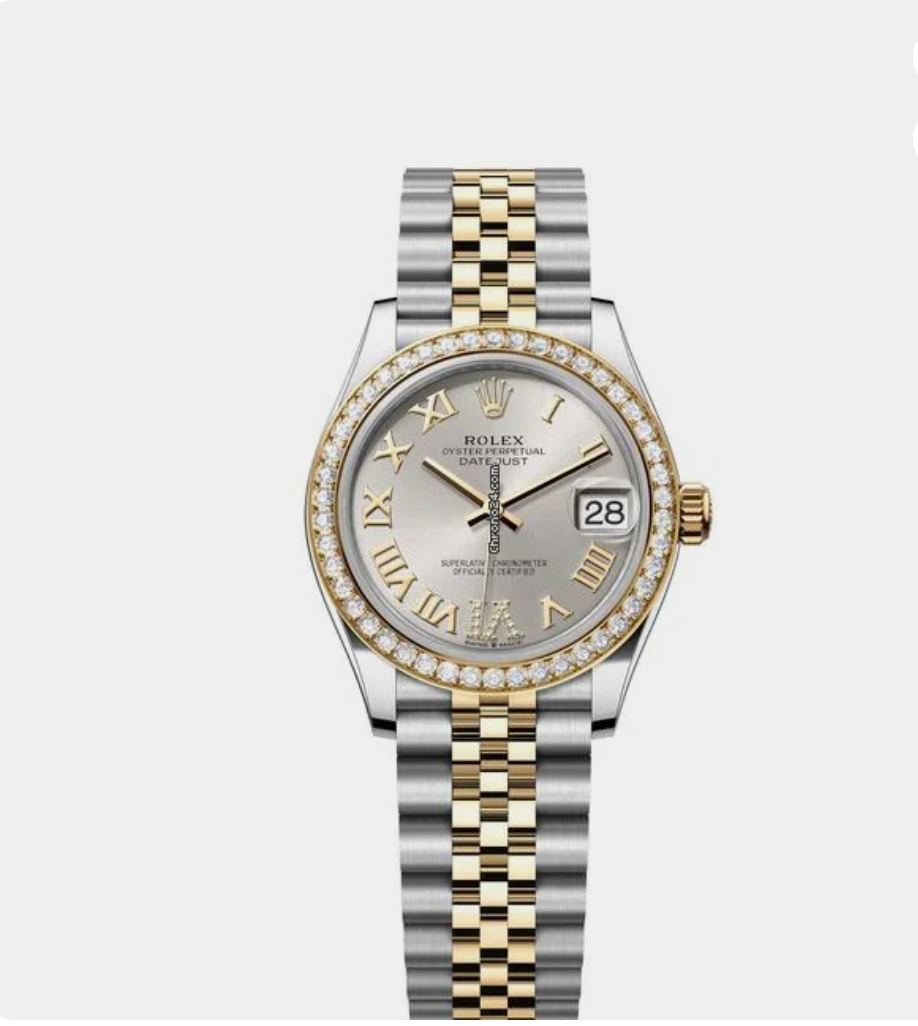 ROLEX 18KYG/STEEL DATEJUST 31MM