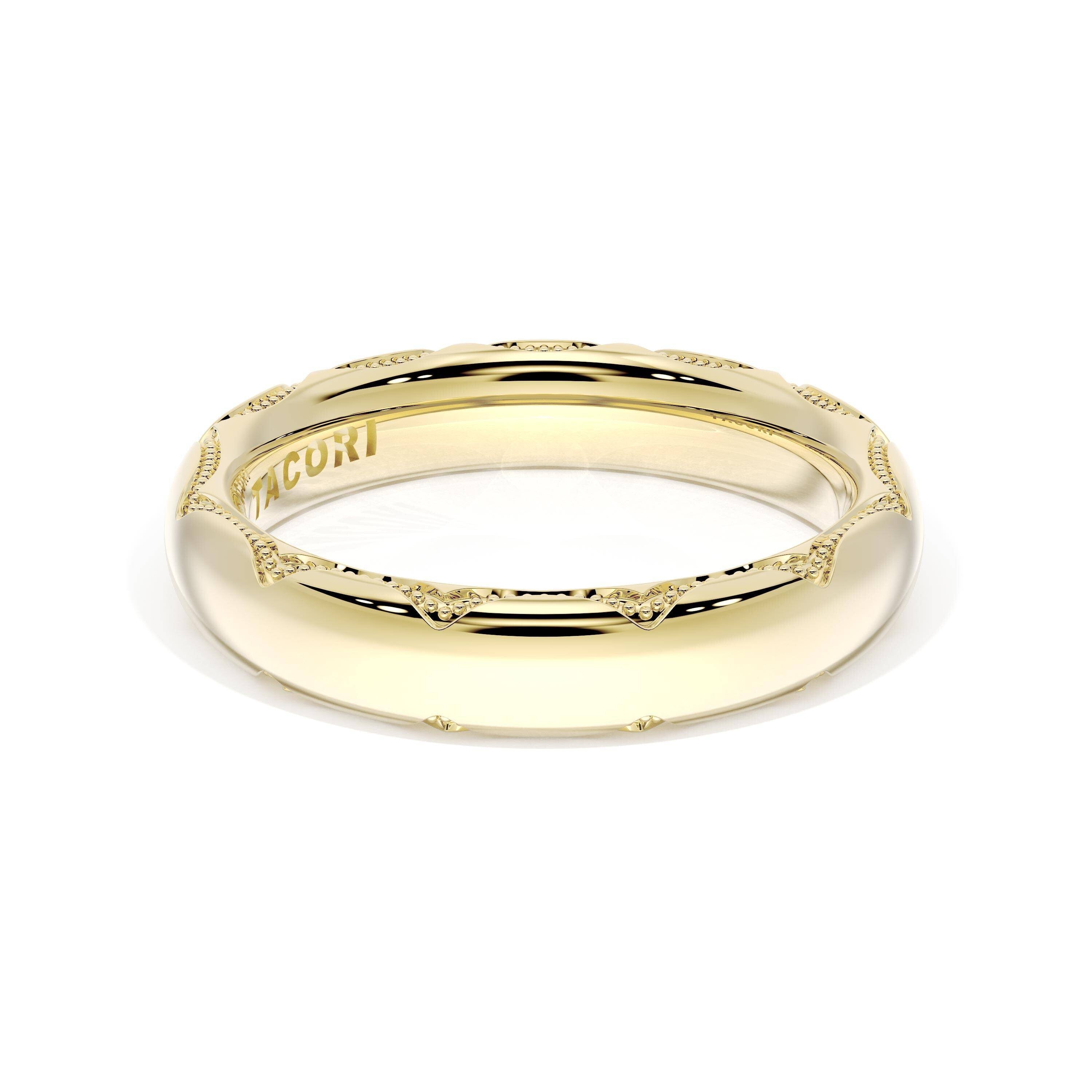 18KY Tacori Founder's Collection Wedding Band