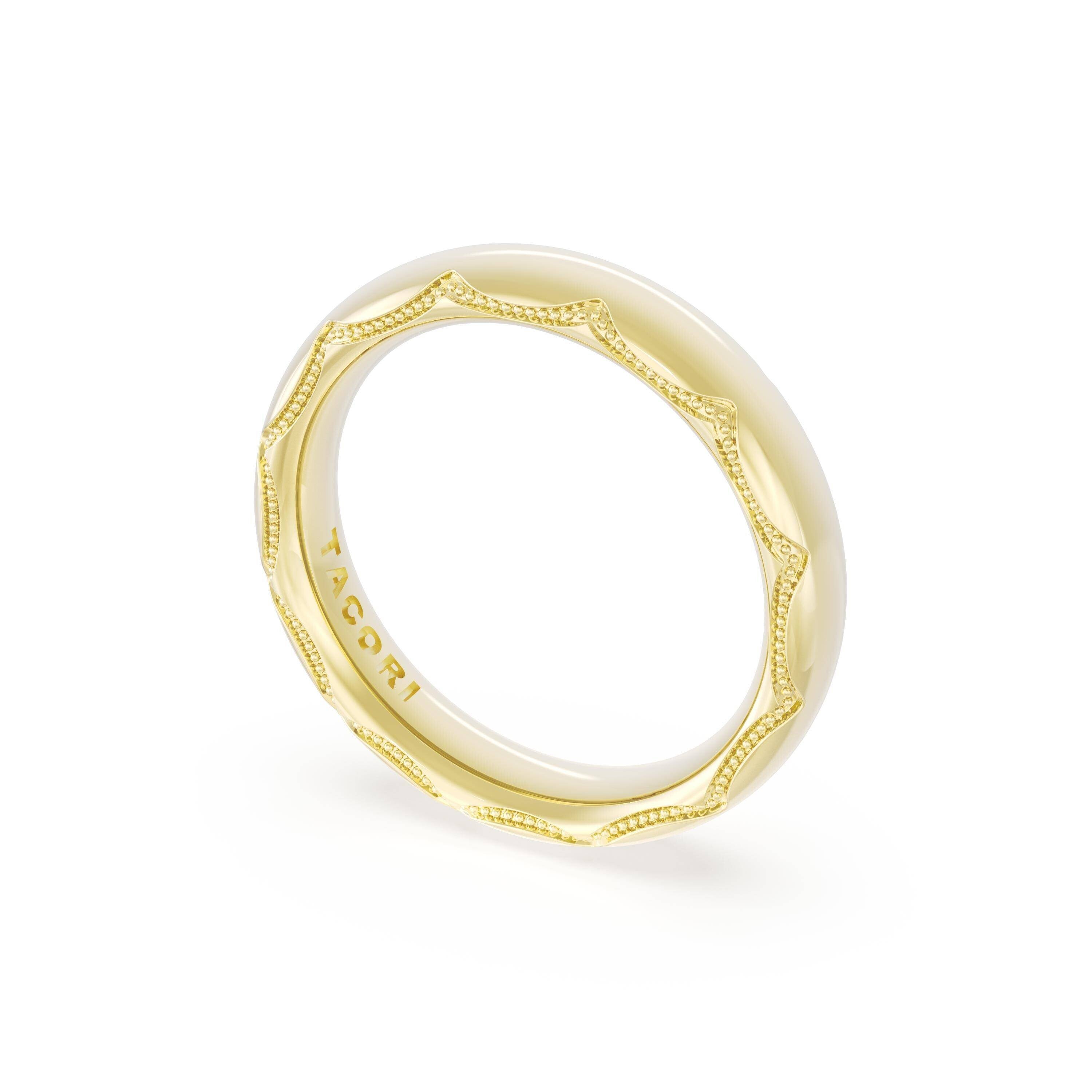 18KY Tacori Founder's Collection Wedding Band