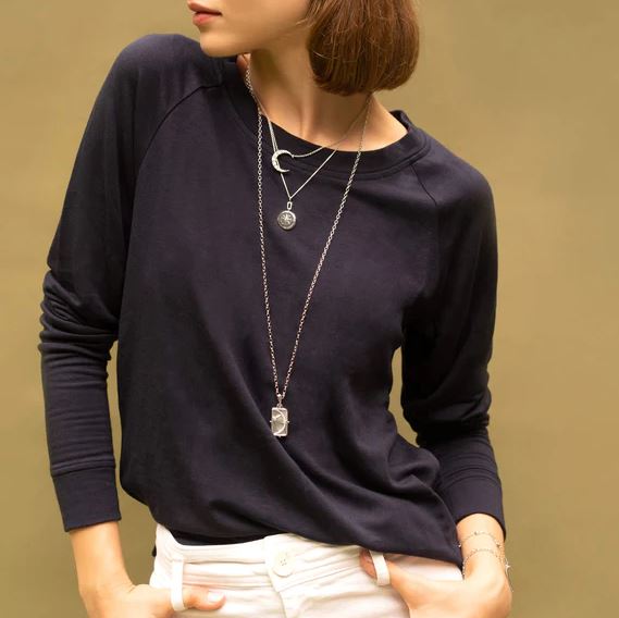 Sterling Silver "Adventure" CompaSS Locket Necklace With Sapphires