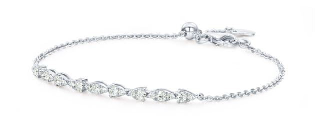 18KW Aerial Dewdrop Bracelet