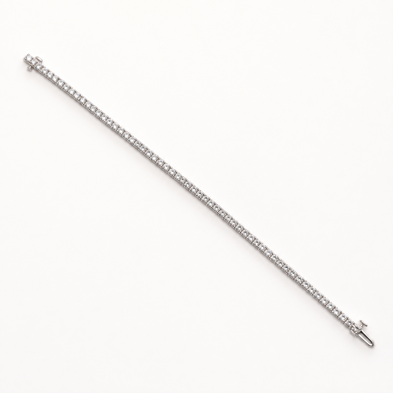 14KW Williams Signature 5.00ctw Diamond Tennis Bracelet