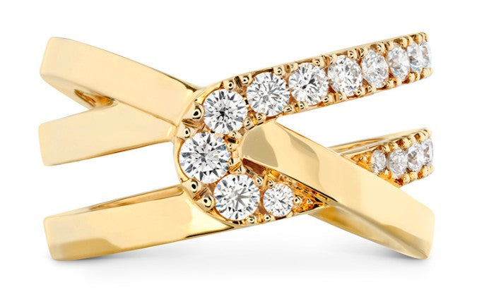 18KY Optima Wrap Ring