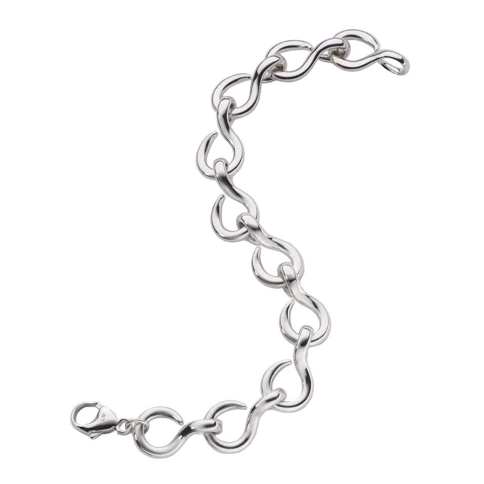 SS "The Twist" Premier Infinity Bracelet