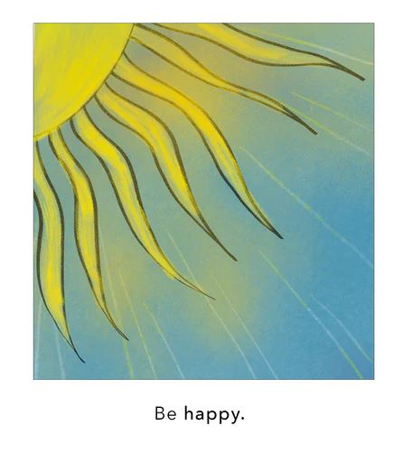 SS Mini Sapphire "Happiness" Sun Charm Necklace