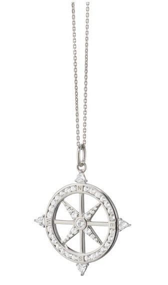 SS "Adventure" Sapphire CompaSS Necklace