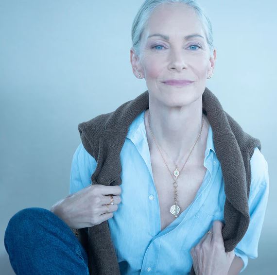 18KY Mini "Protect" Evil Eye 18K Gold Charm