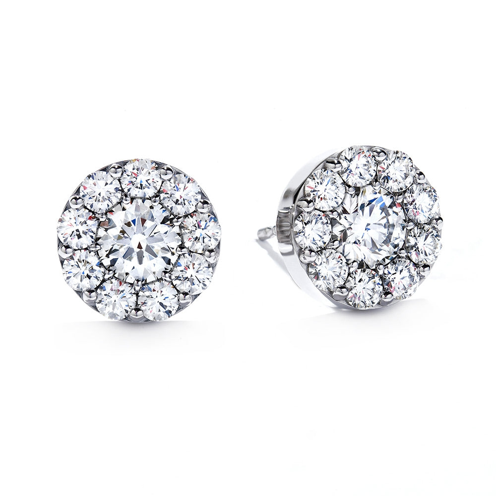 18KW "Fulfillment" Diamond Earrings