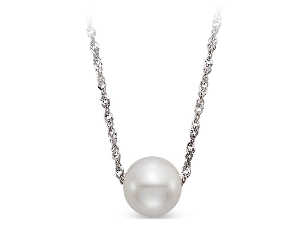 14KW 7.5-8MM Fresh Water Pearl Necklace