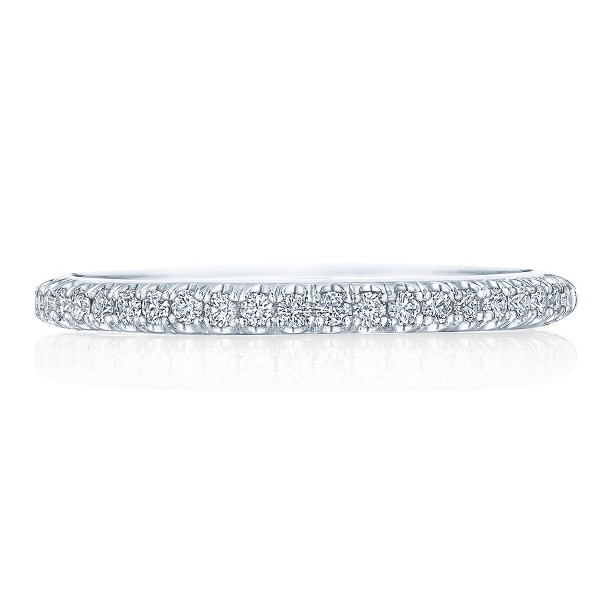 Platinum Founder's Collection Pavé Diamond Wedding Band