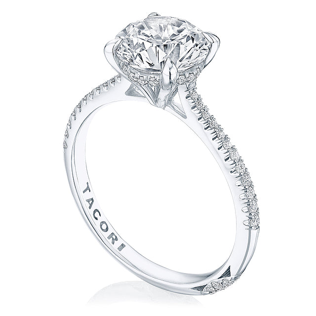 Platinum Founder's Collection Round Solitaire Engagement Ring
