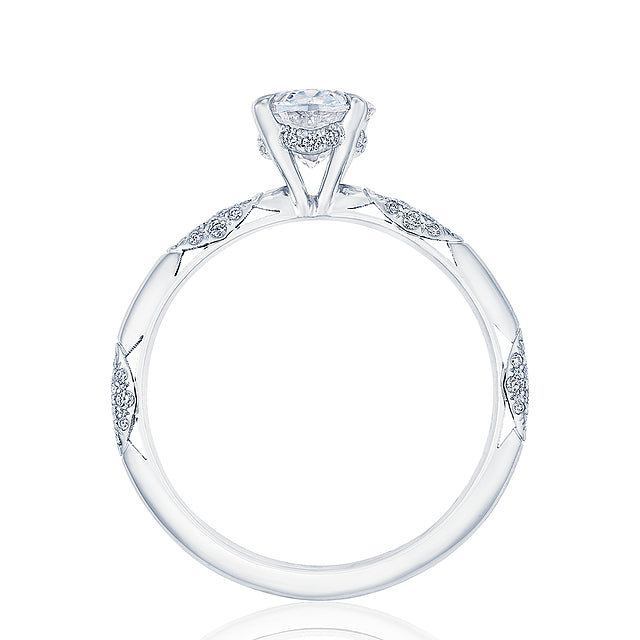 18KW Founder's Collection Oval Solitaire Engagement Ring
