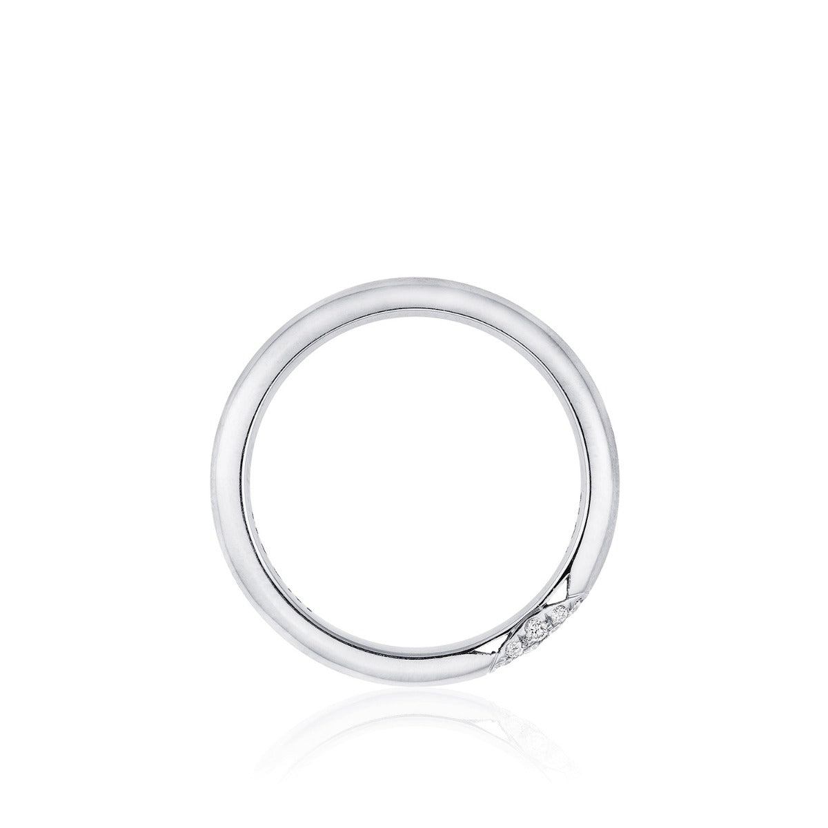 Platinum Founder's Collection High Polish Finish Wedding Band
