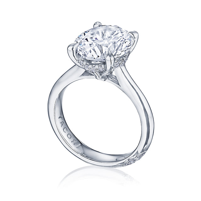 Platinum Founder's Collection Round Solitaire Engagement Ring
