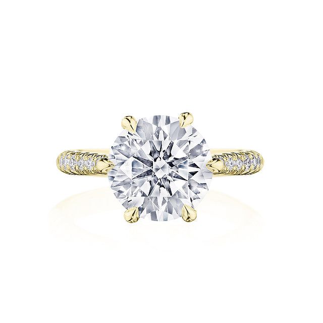 18KY Founder's Collection Round Solitaire Engagement Ring