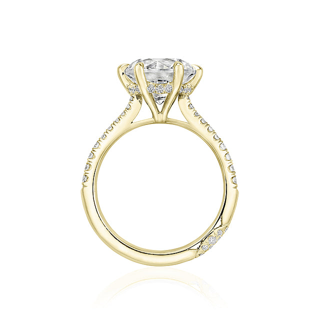 18KY Founder's Collection Round Solitaire Engagement Ring