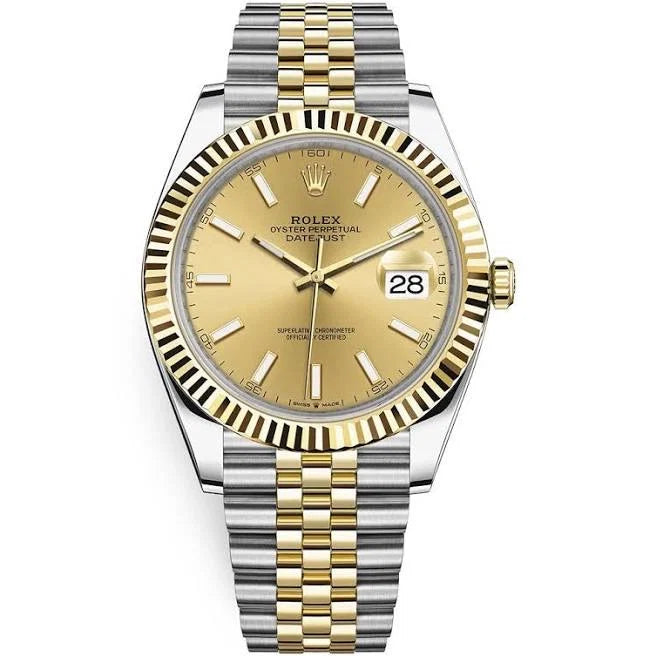 ROLEX DATEJUST 18KY/SS 41MM