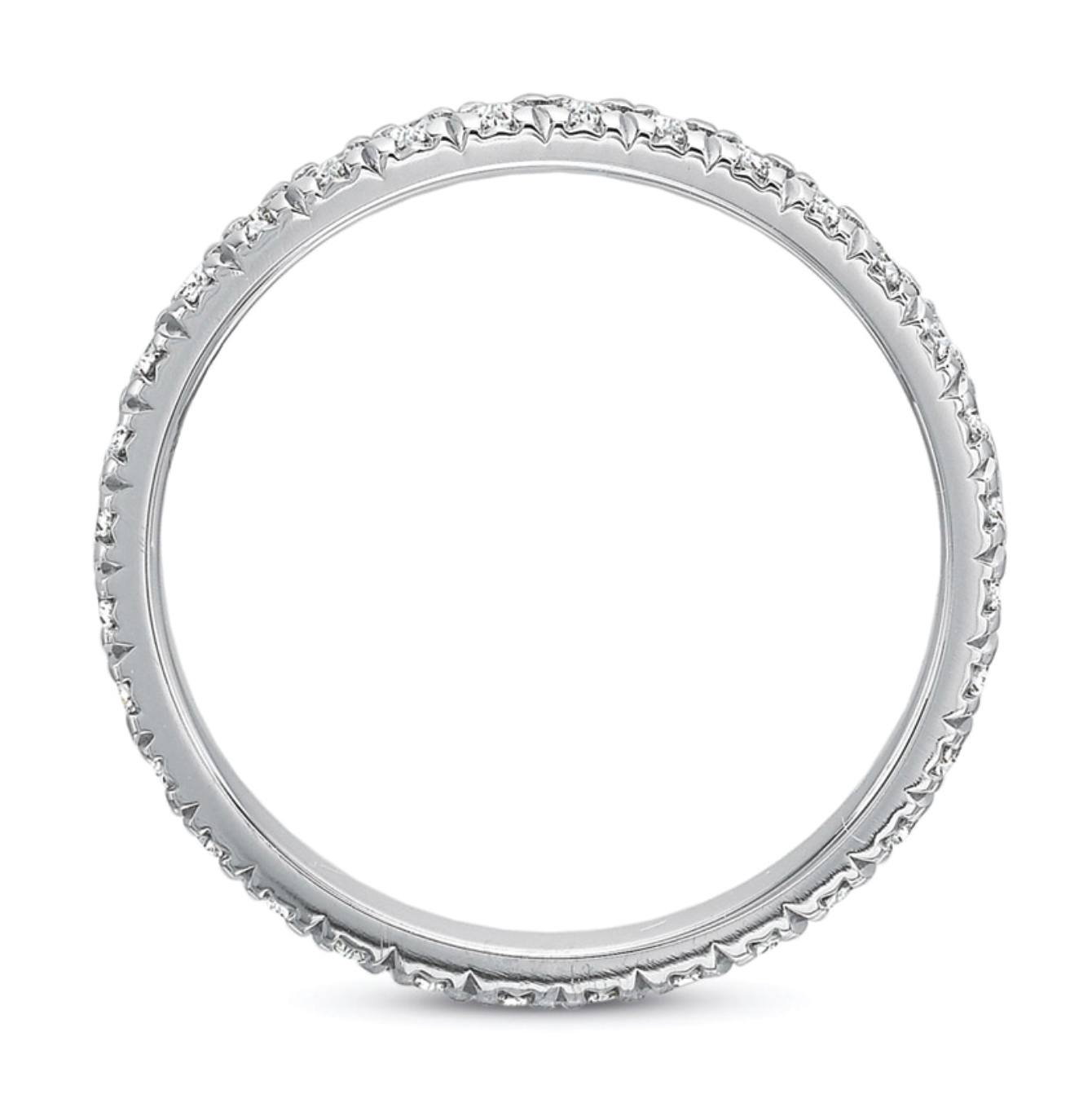 18KW New Aire Diamond Eternity Band