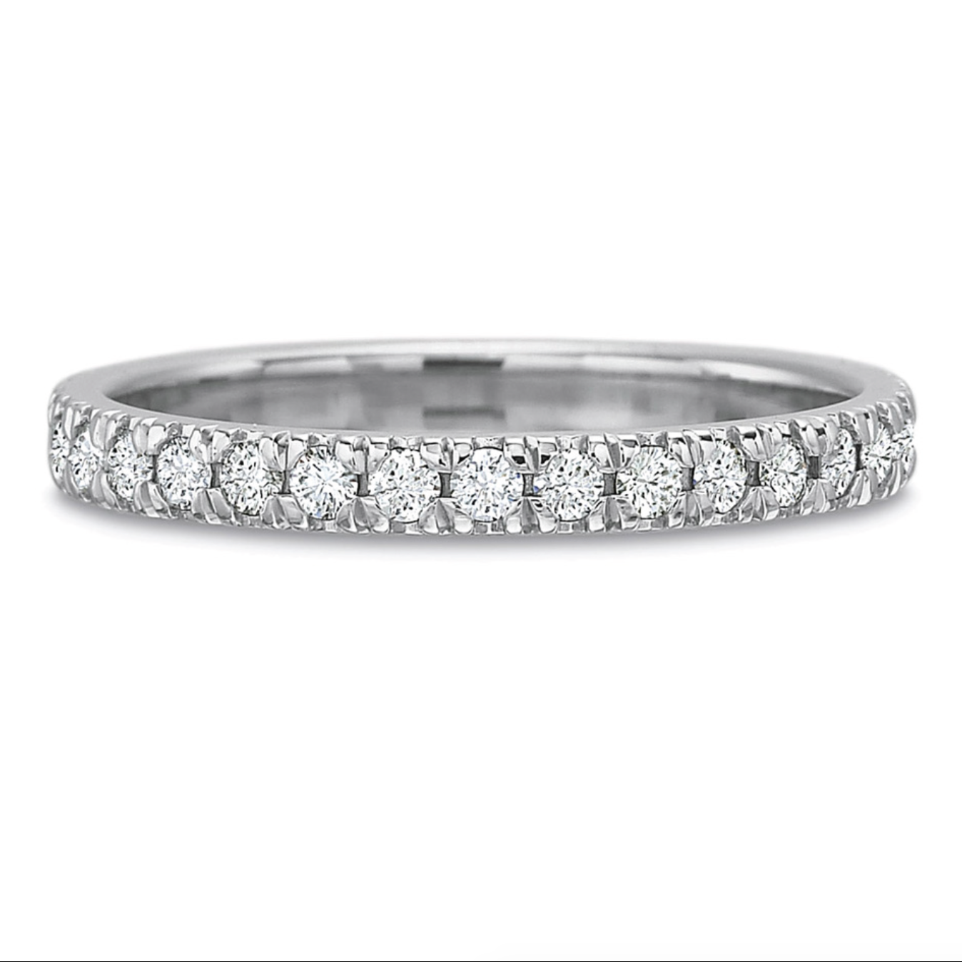 18KW New Aire Diamond Eternity Band
