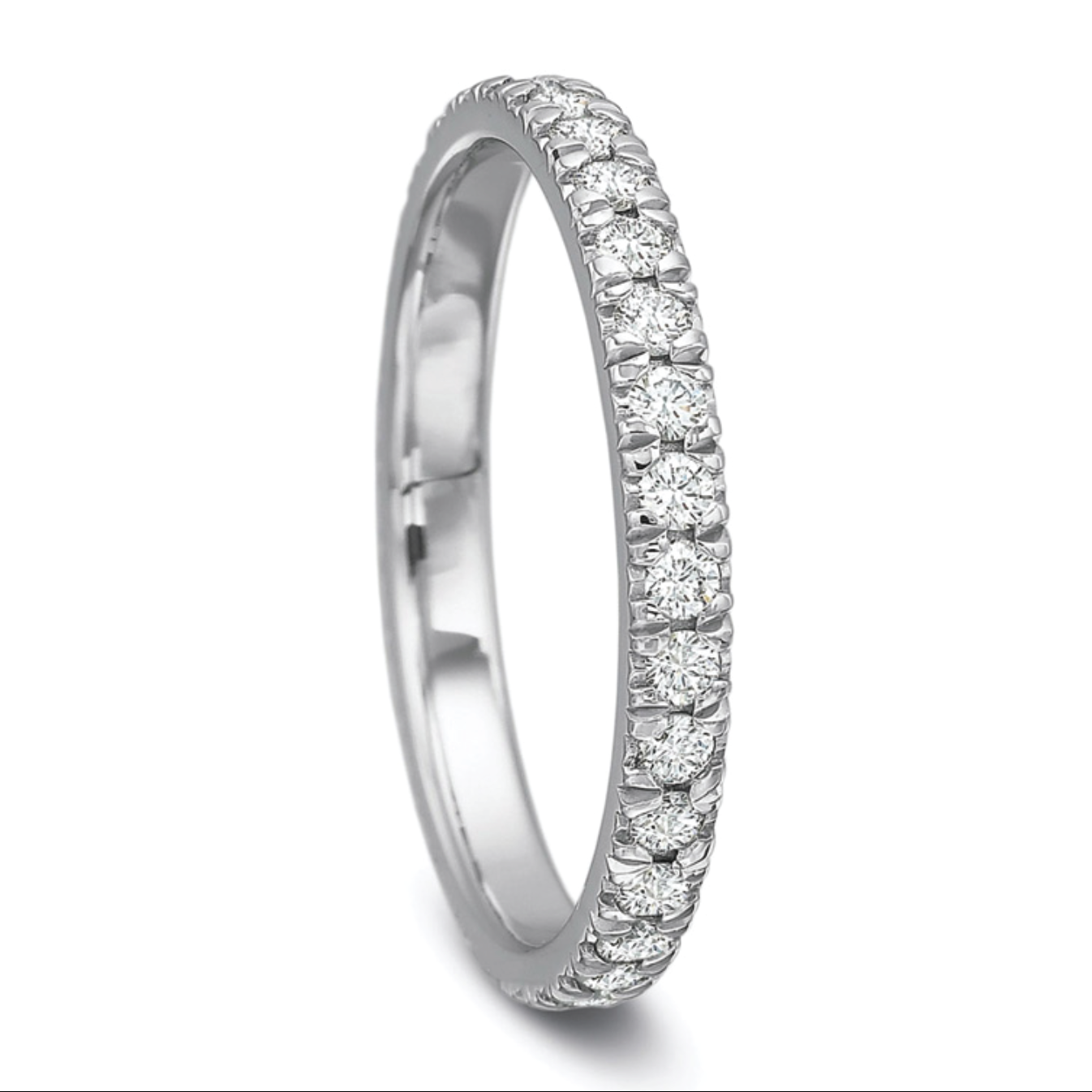 18KW New Aire Diamond Eternity Band