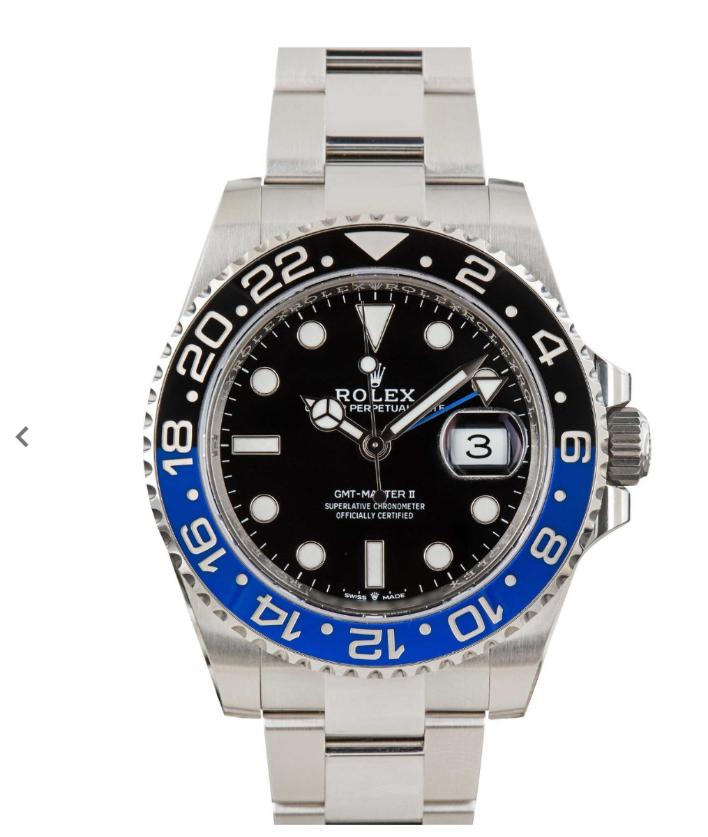 Rolex Gmt Ii Steel Batman