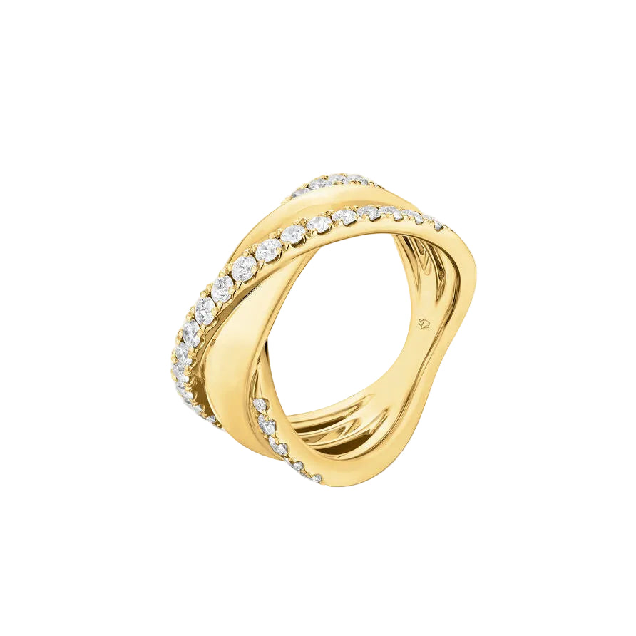 18KY Hearts On Fire Grace XX Ring