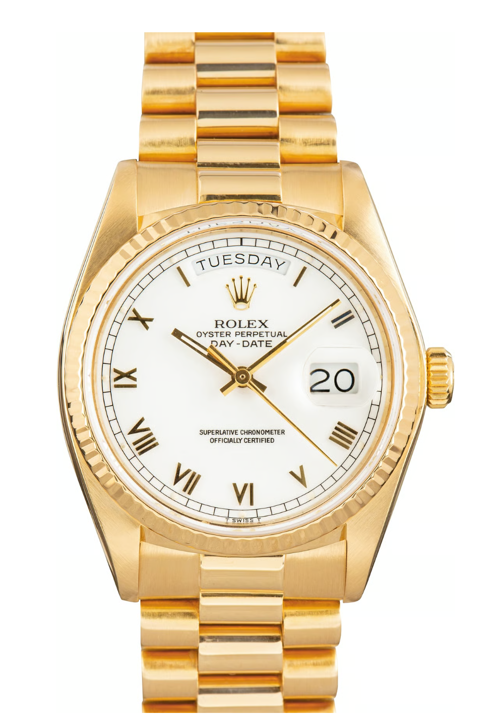 ROLEX PRESIDENT DAY DATE 18K YG
