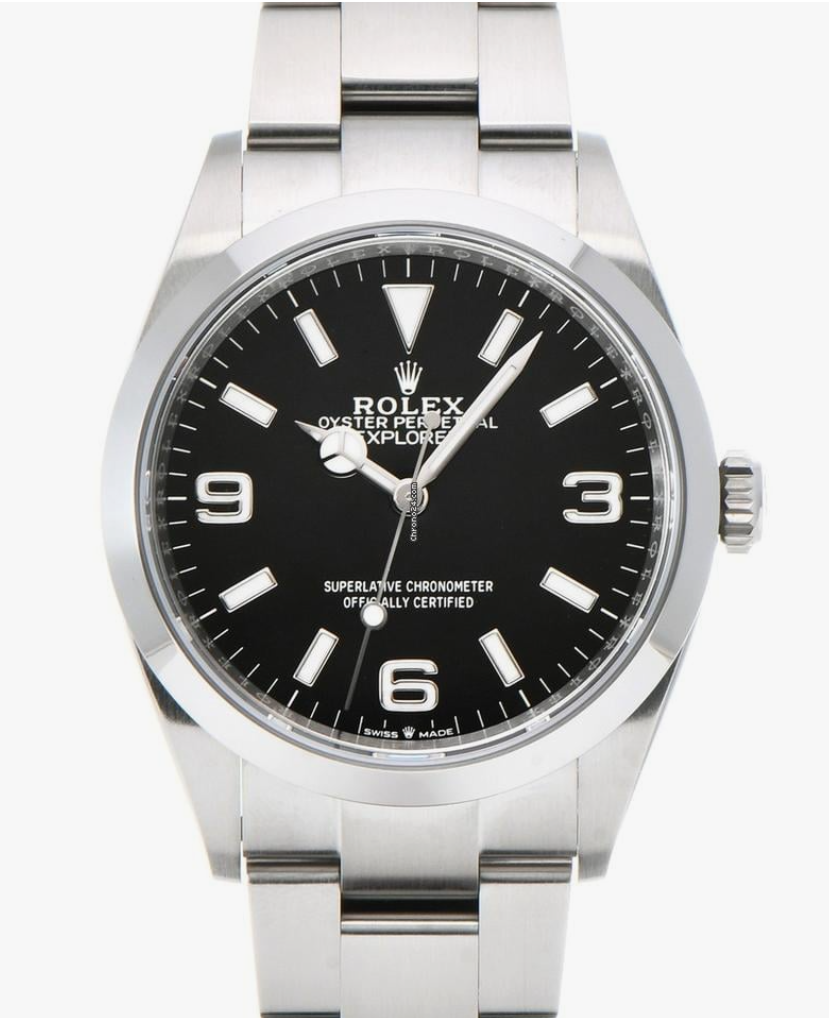 ROLEX EXPLORER 36MM STEEL