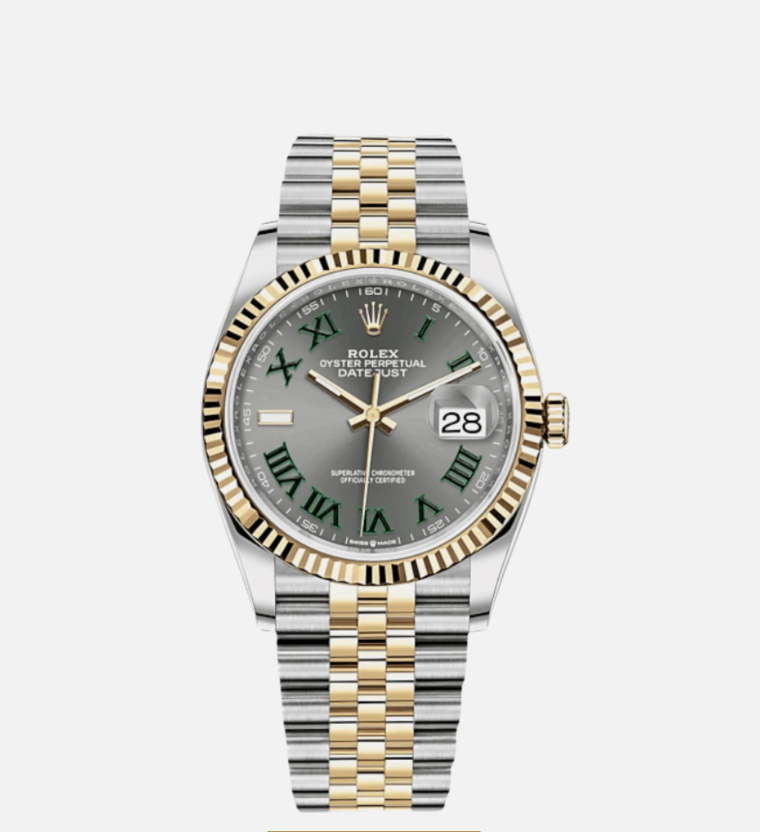 ROLEX DATEJUST 36MM 18KY/STEEL