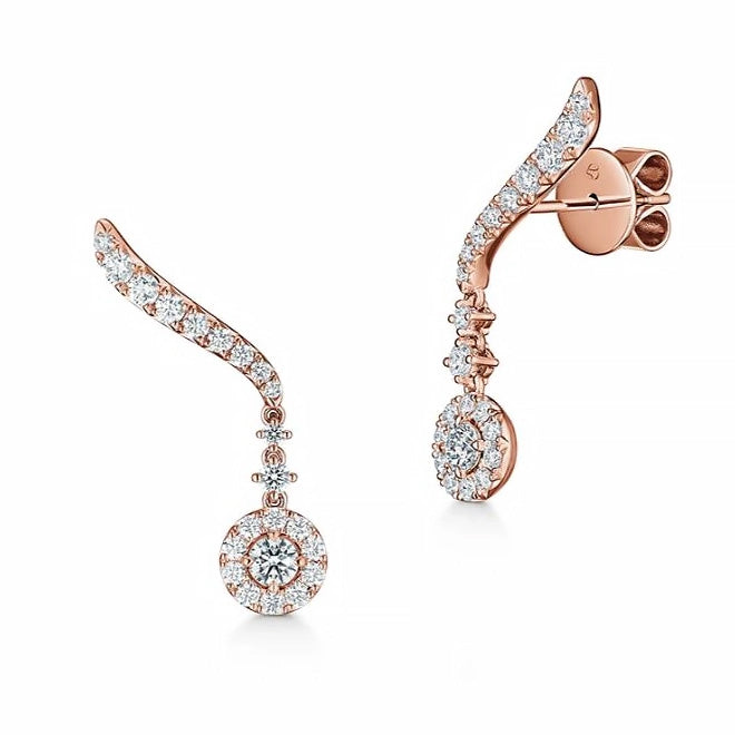 18KW Vela Drop Earrings