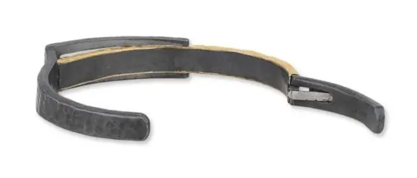 SS/24KY Gold Fusion Deco Kick Cuff With Diamonds