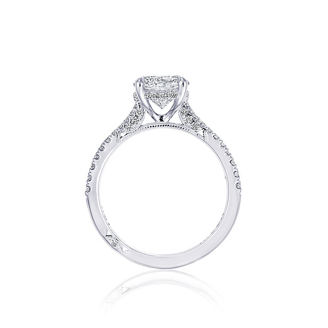Platinum Simply Tacori Round Solitaire Engagement Ring