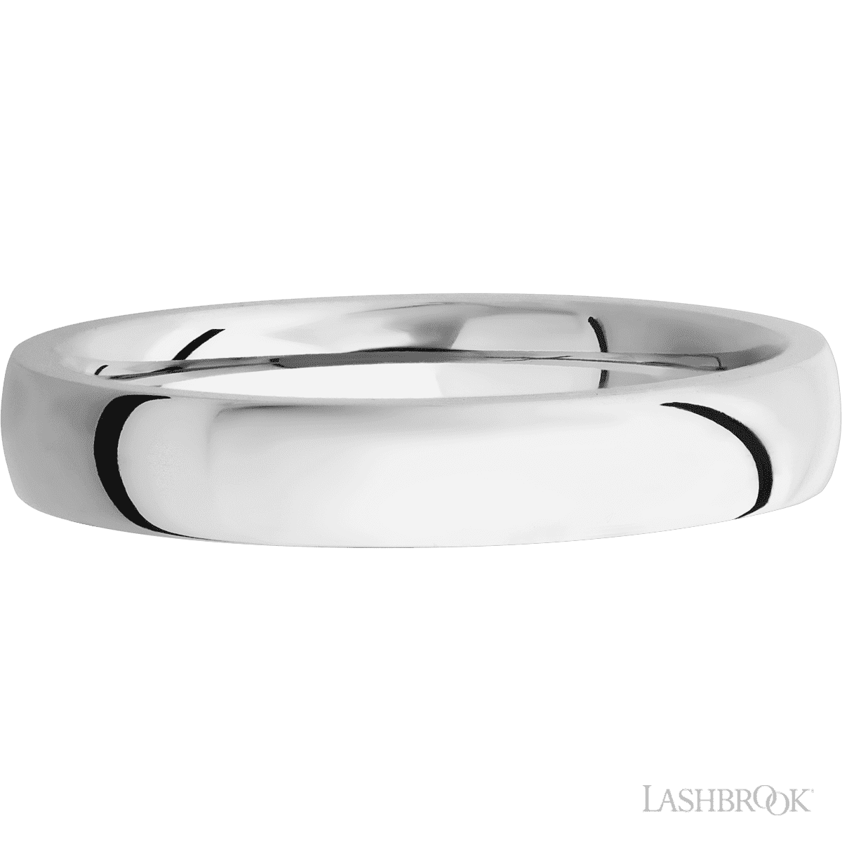Lashbrook 14KW Domed High Polish Wedding Band