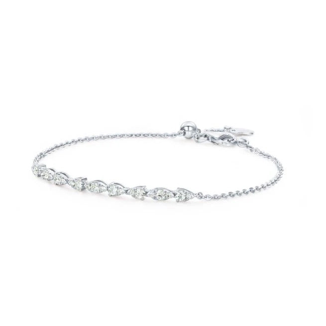 18KW Aerial Dewdrop Bracelet