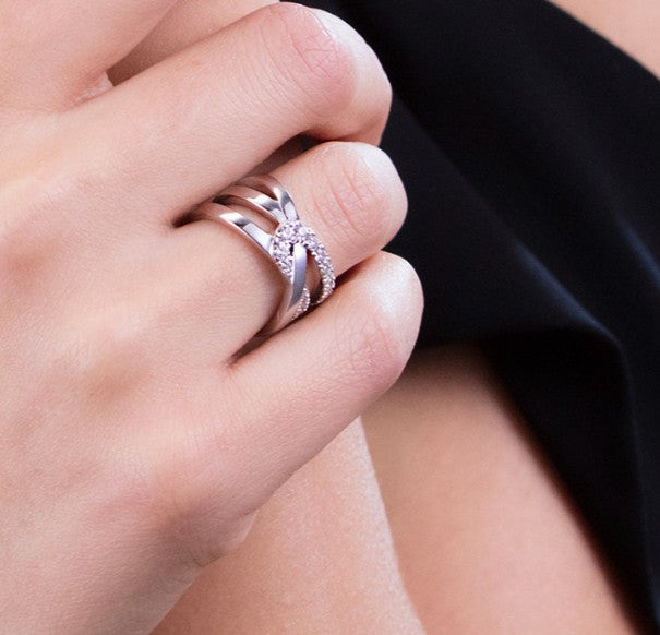 18KY Optima Wrap Ring