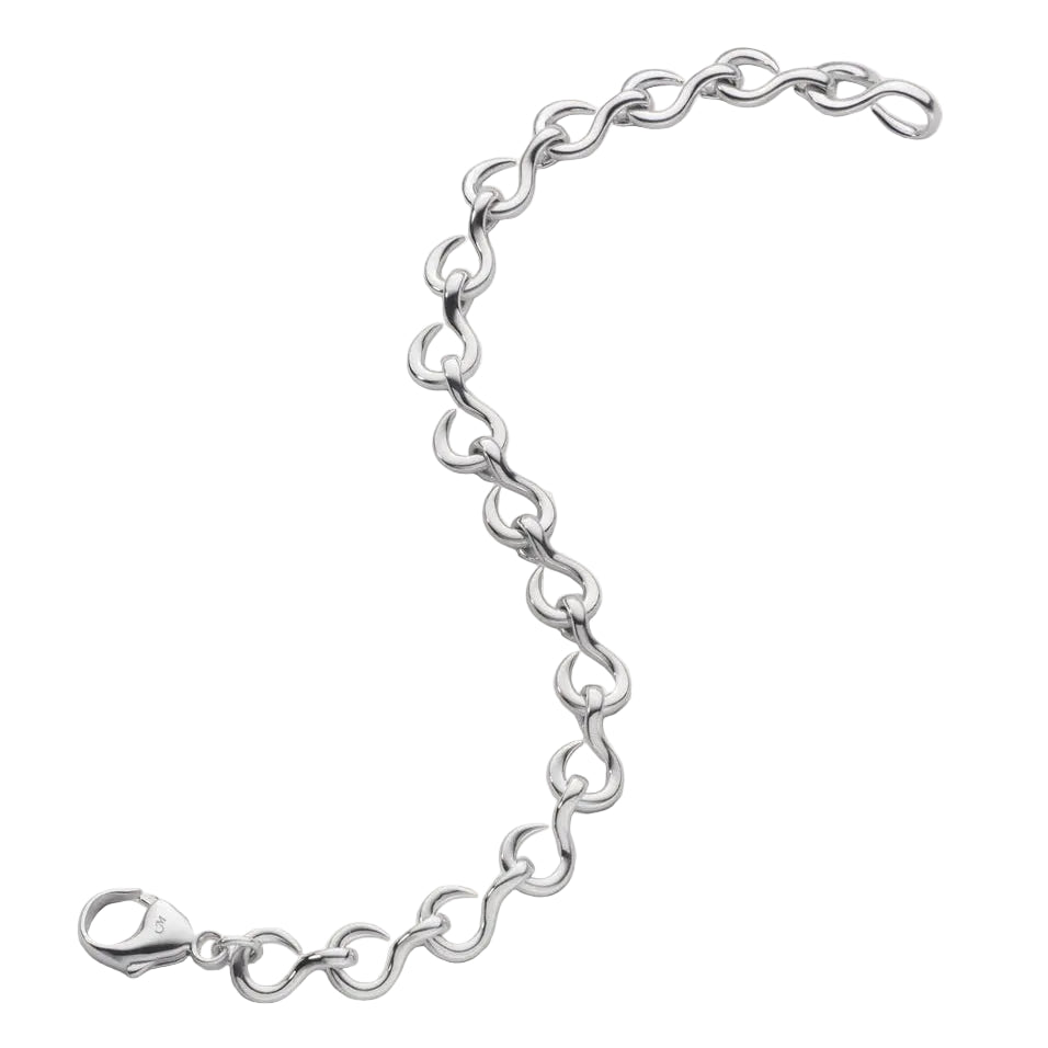 SS "The Twist" Petite Infinity Bracelet