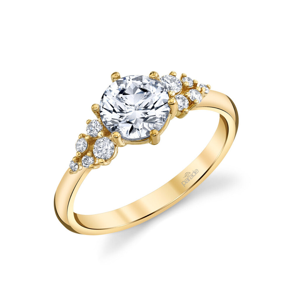 18KY Parade "Hemera" Semi-Mount Engagement Ring