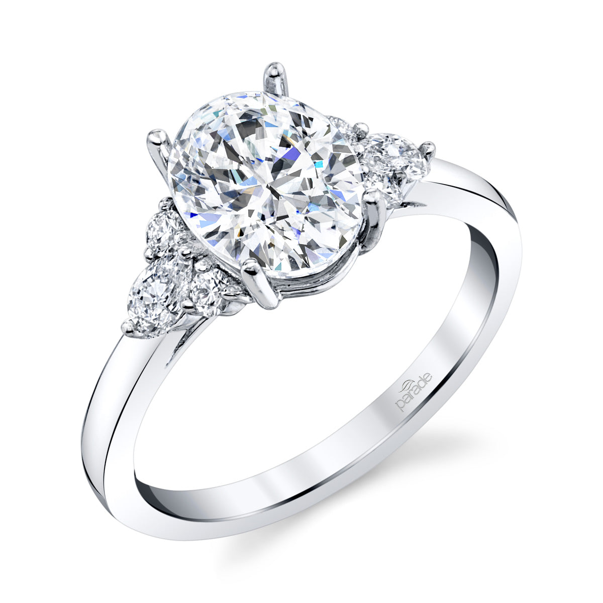 18KW Parade "Classic Bridal" Semi-Mount Engagement Ring